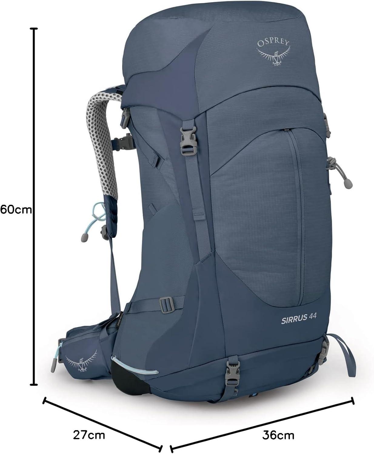 imageOsprey Sirrus 34L Womens Hiking Backpack Elderberry PurpleChiru TanMuted Space Blue