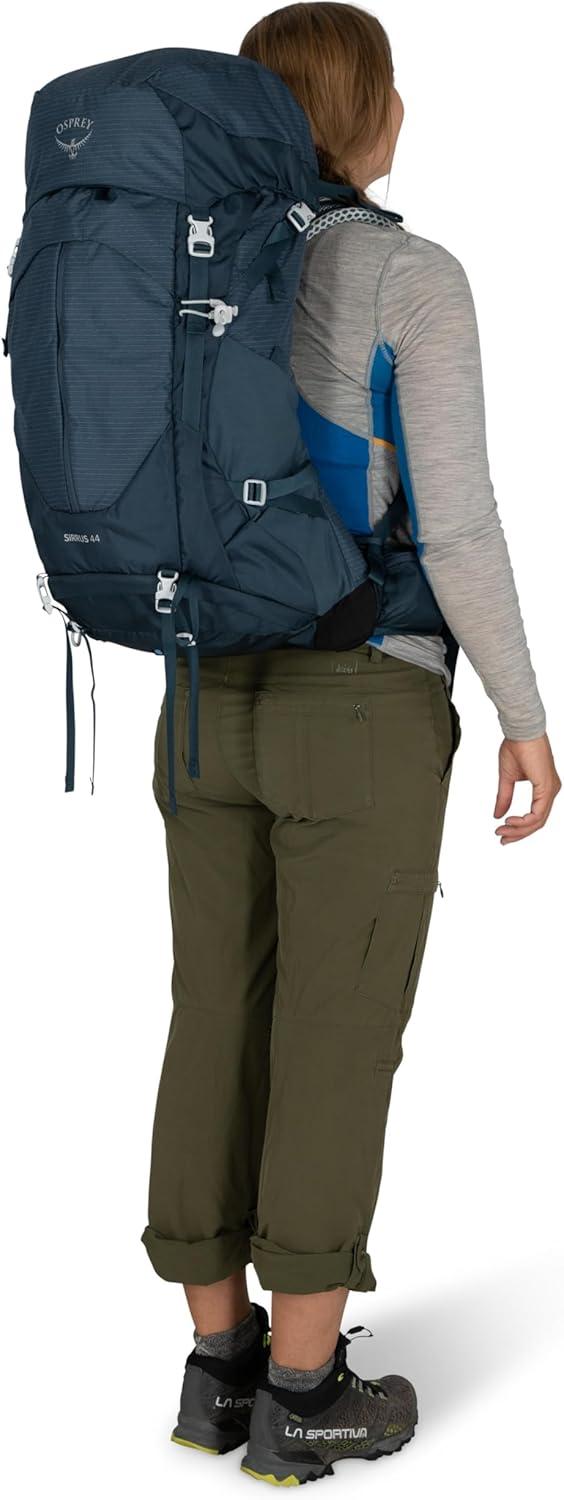 imageOsprey Sirrus 34L Womens Hiking Backpack Elderberry PurpleChiru TanMuted Space Blue