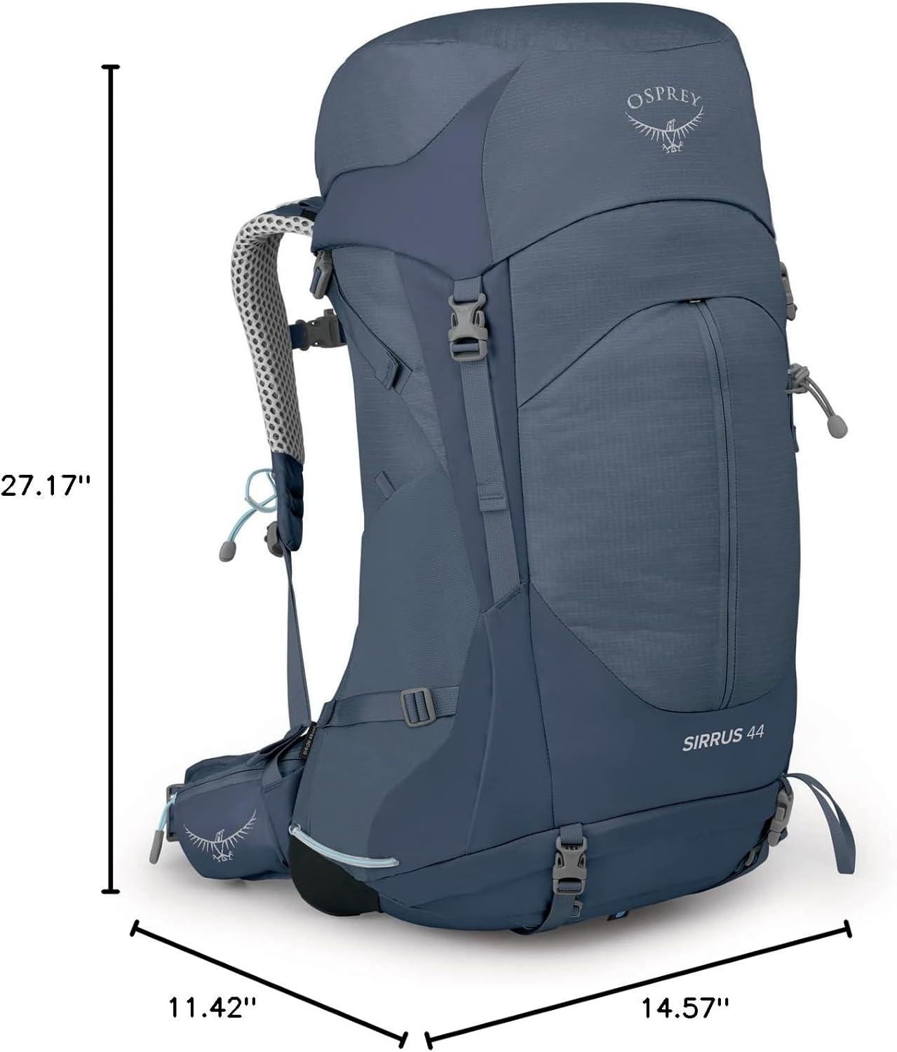 imageOsprey Sirrus 34L Womens Hiking Backpack Elderberry PurpleChiru TanMuted Space Blue