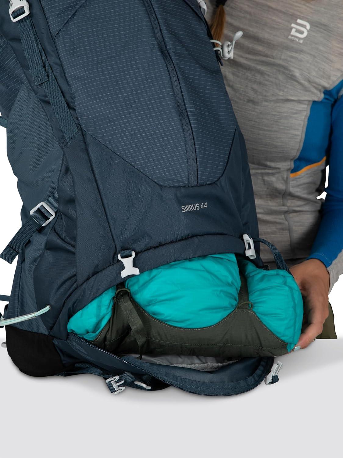 imageOsprey Sirrus 34L Womens Hiking Backpack Elderberry PurpleChiru TanMuted Space Blue