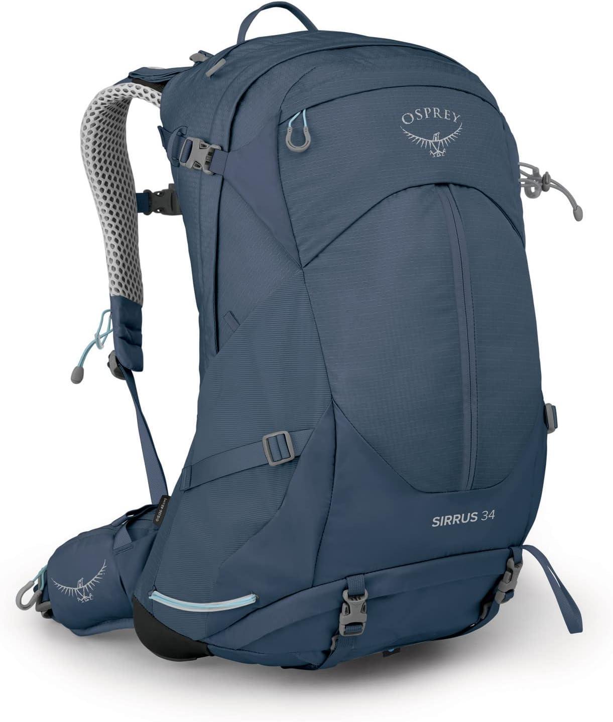 imageOsprey Sirrus 34L Womens Hiking Backpack Elderberry PurpleChiru TanMuted Space Blue