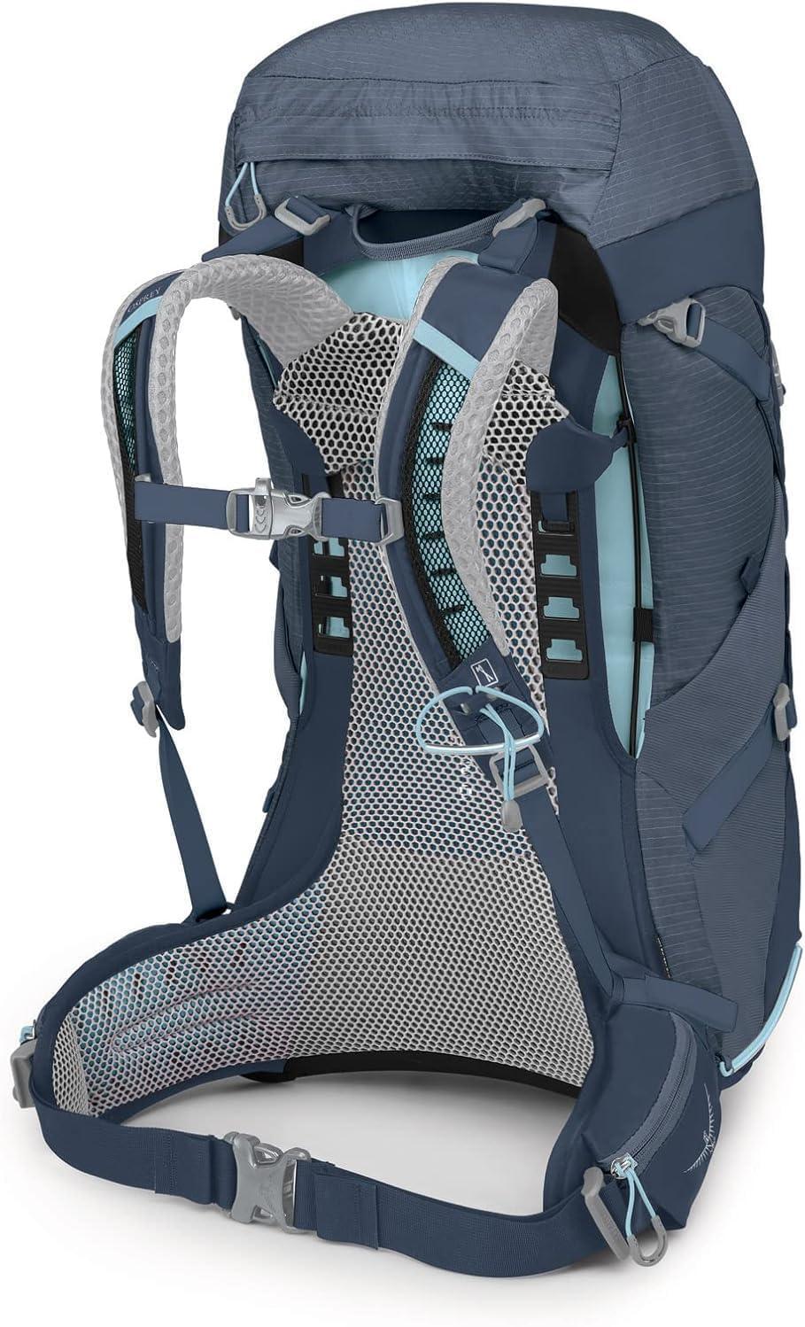 imageOsprey Sirrus 34L Womens Hiking Backpack Elderberry PurpleChiru TanMuted Space Blue