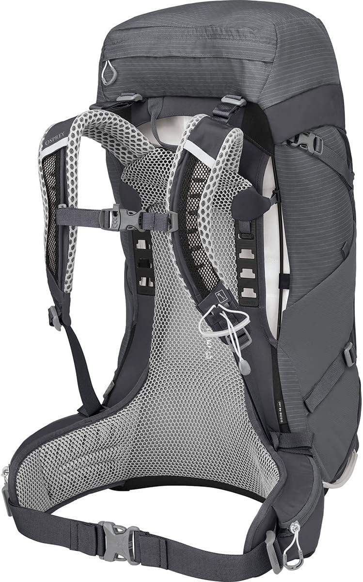 imageOsprey Sirrus 34L Womens Hiking Backpack Elderberry PurpleChiru TanTunnel Vision Grey