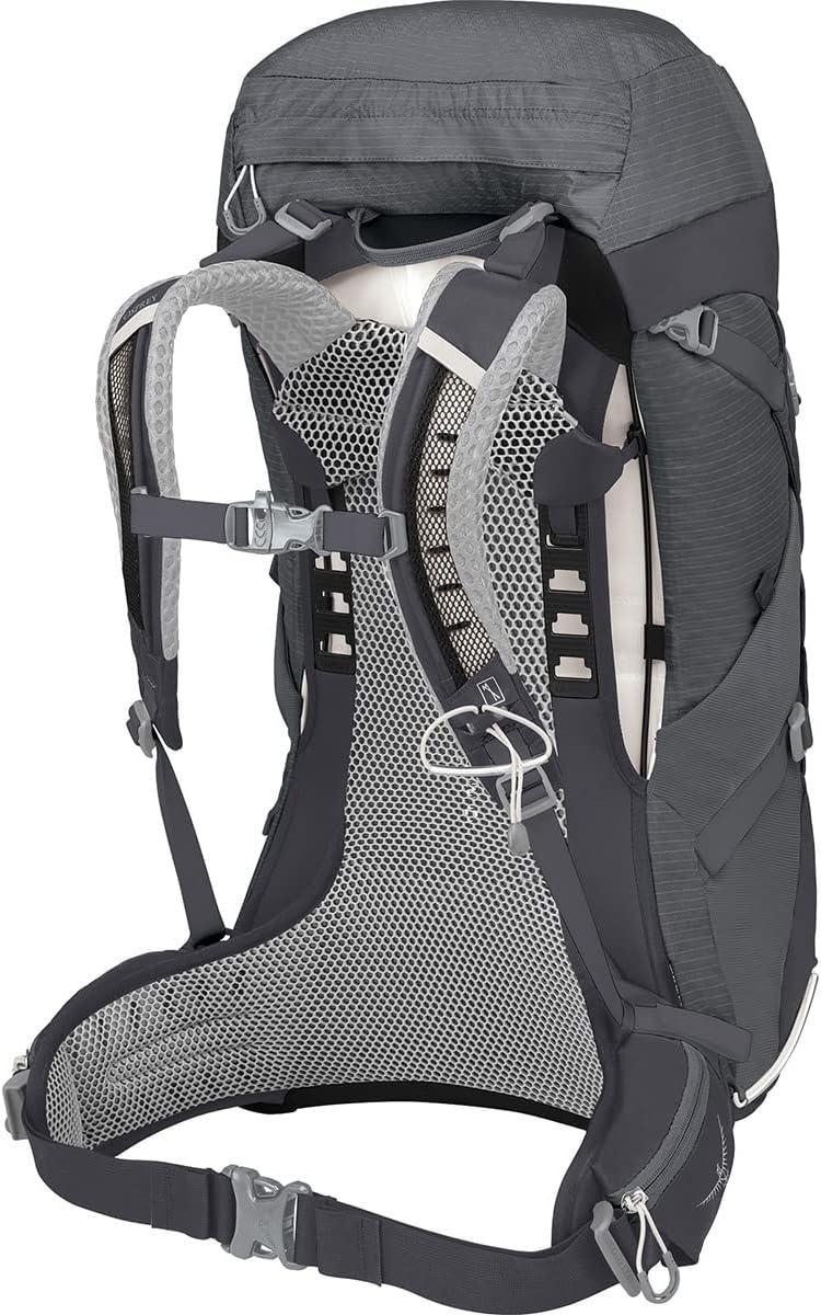 imageOsprey Sirrus 34L Womens Hiking Backpack Elderberry PurpleChiru TanTunnel Vision Grey