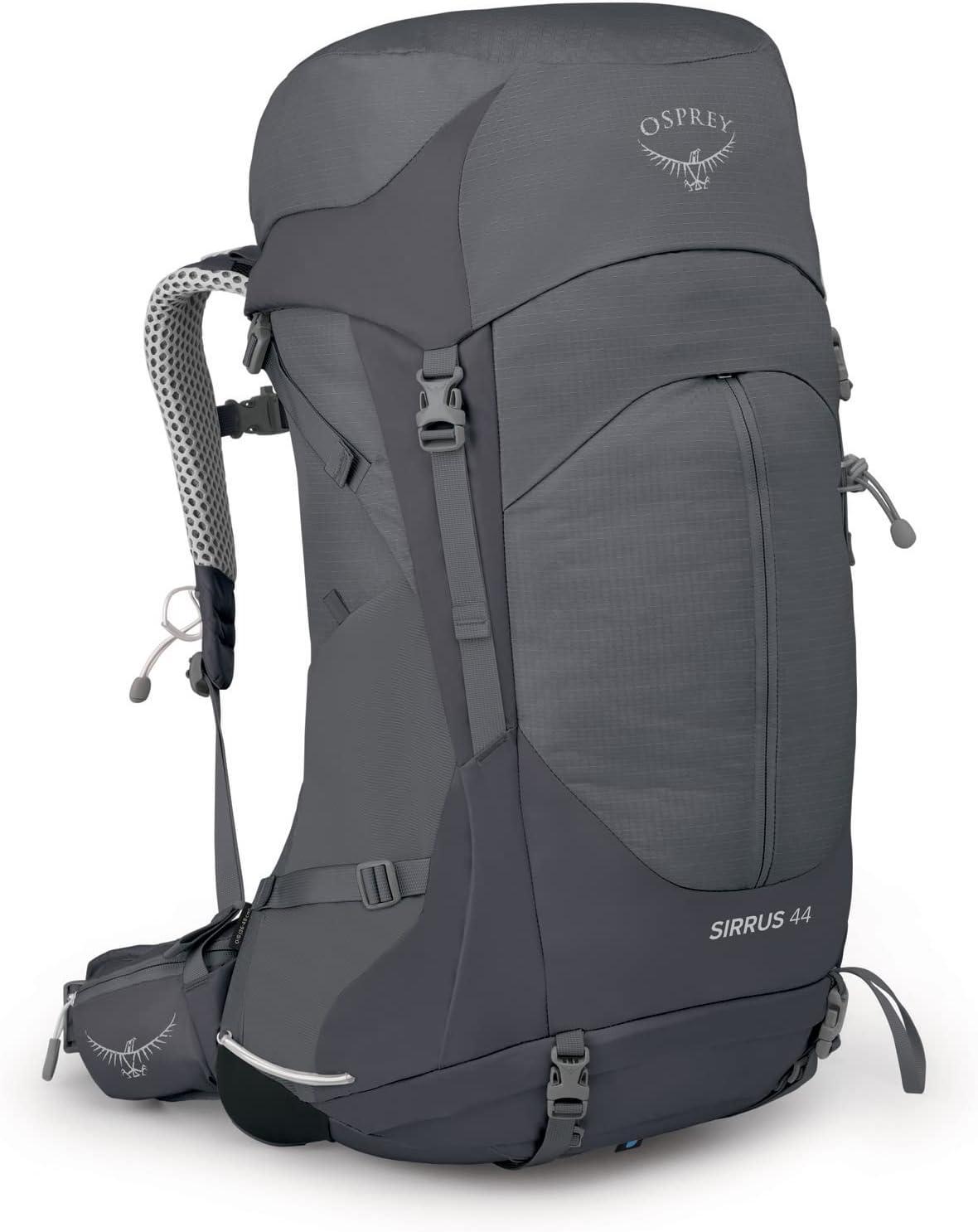imageOsprey Sirrus 34L Womens Hiking Backpack Elderberry PurpleChiru TanTunnel Vision Grey