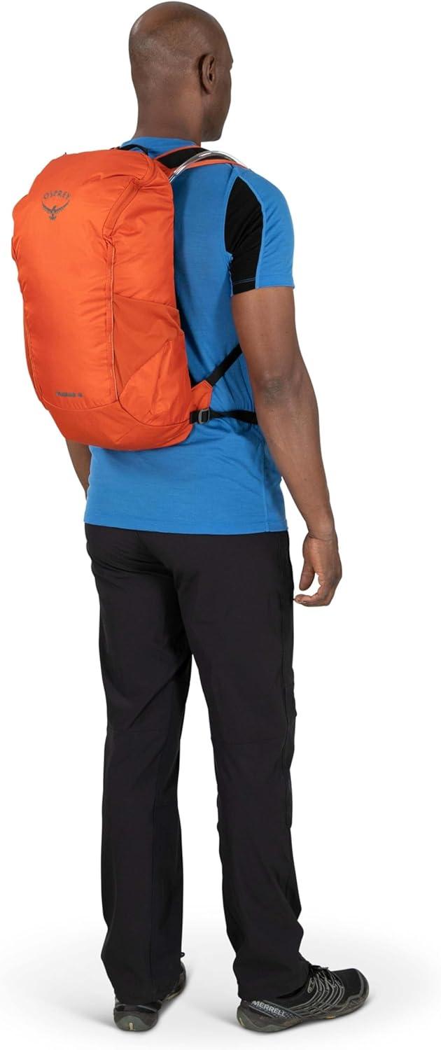imageOsprey Skarab Mens Hiking Backpack with Hydraulics ReservoirFirestarter Orange