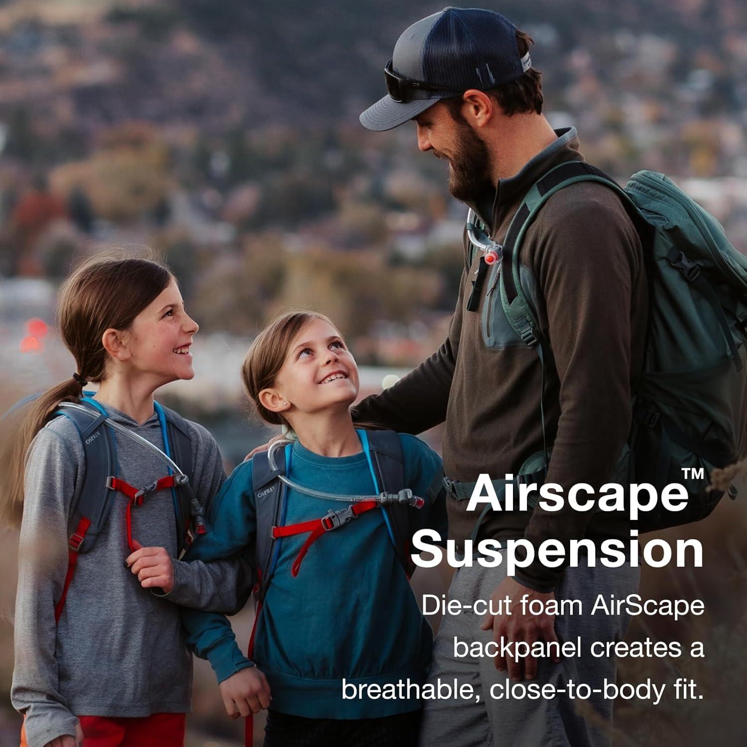 imageOsprey Skarab Mens Hiking Backpack with Hydraulics ReservoirFirestarter Orange