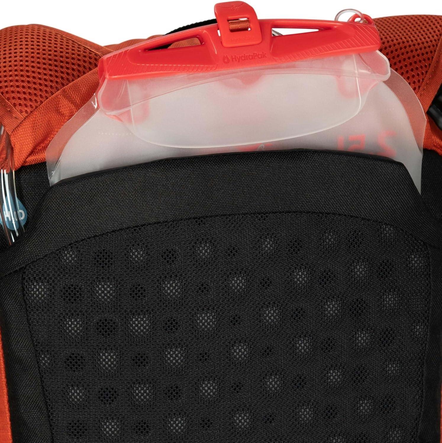 imageOsprey Skarab Mens Hiking Backpack with Hydraulics ReservoirFirestarter Orange