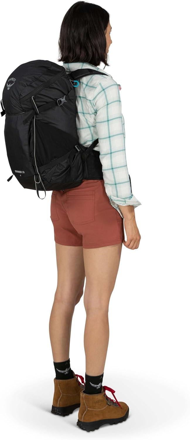 imageOsprey Skimmer 20L Womens Hiking Backpack with Hydraulics Reservoir Coyote BrownPurpurite Purple