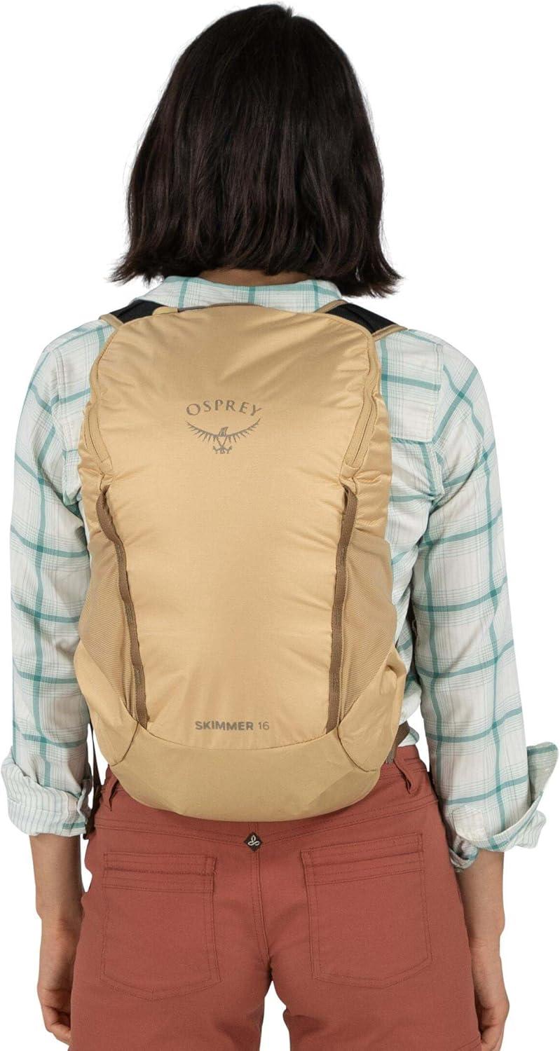 imageOsprey Skimmer 20L Womens Hiking Backpack with Hydraulics Reservoir Coyote BrownPurpurite Purple