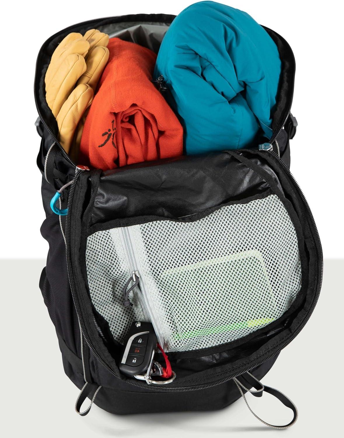 imageOsprey Skimmer 20L Womens Hiking Backpack with Hydraulics Reservoir Coyote BrownPurpurite Purple