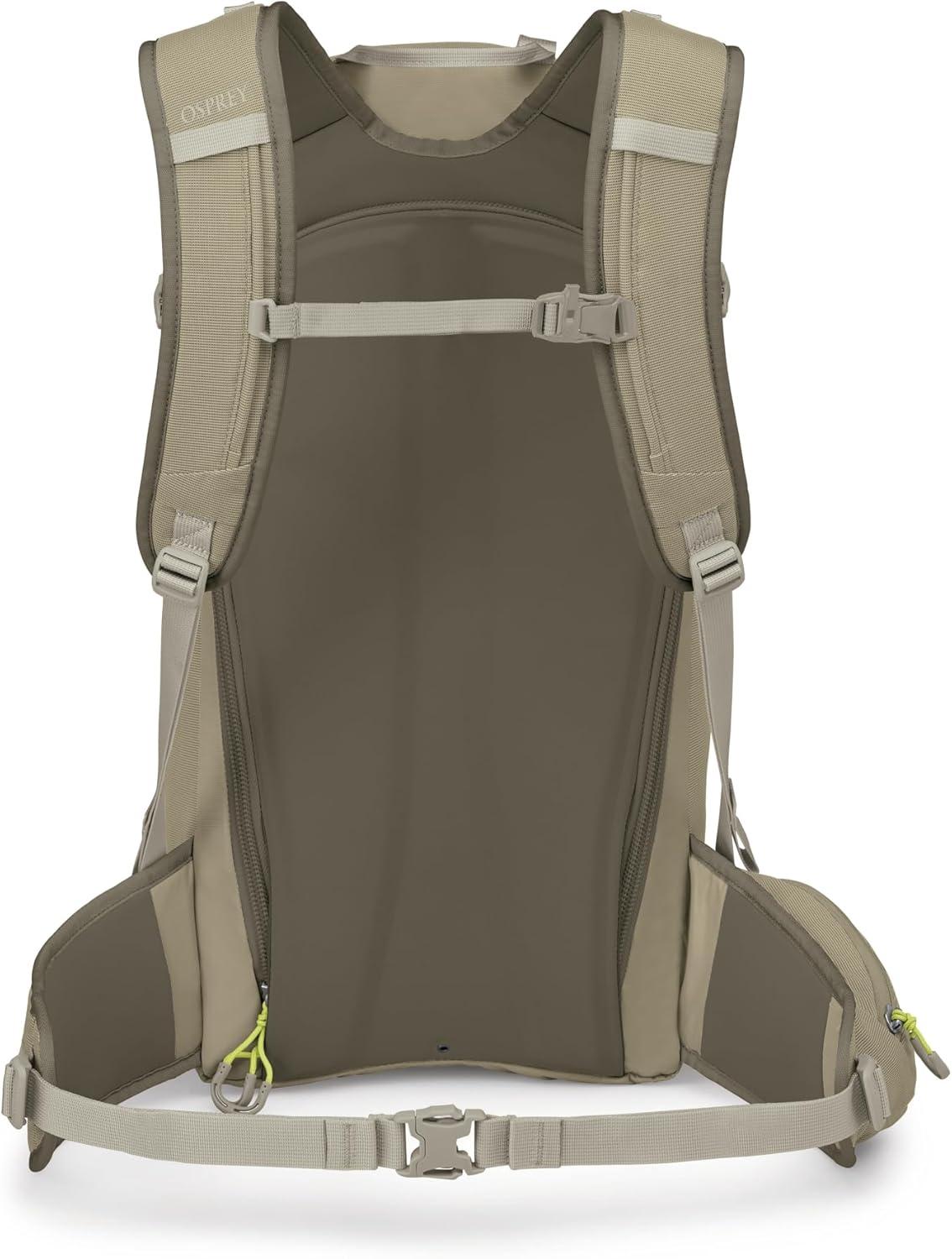 imageOsprey Soelden 45L Ski and Snowboard Backpack HighVolume Backcountry Snow Pack for Men Hut Trip Ready Helmet Carry Made with 100 Recycled Nylon Olive TanOlive Tan