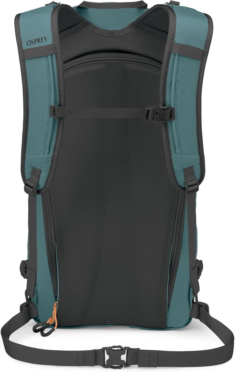 imageOsprey Soelden 45L Ski and Snowboard Backpack HighVolume Backcountry Snow Pack for Men Hut Trip Ready Helmet Carry Made with 100 Recycled Nylon Olive TanCascade Blue