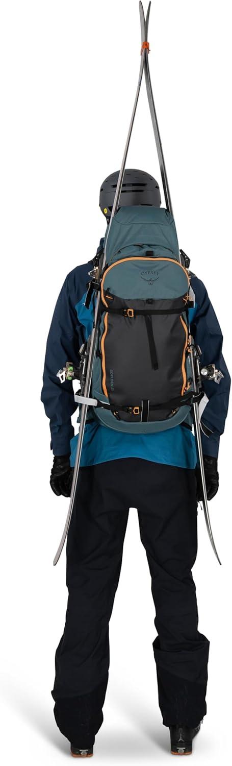 imageOsprey Soelden 45L Ski and Snowboard Backpack HighVolume Backcountry Snow Pack for Men Hut Trip Ready Helmet Carry Made with 100 Recycled Nylon Olive TanOlive Tan
