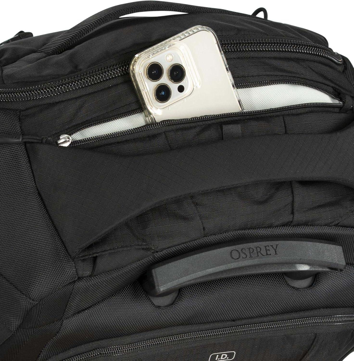 imageOsprey Sojourn 22quot45L Wheeled Travel Backpack with Harness Koseret GreenBlack