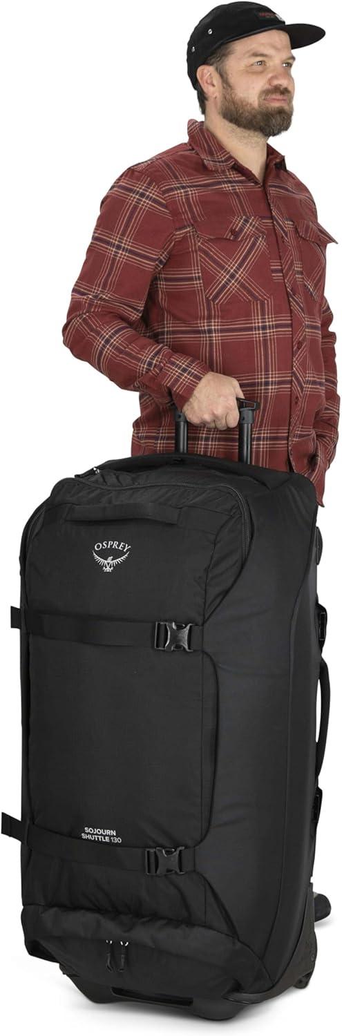 imageOsprey Sojourn Shuttle 36quot130L Wheeled Duffel Luggage Koseret GreenKoseret Green