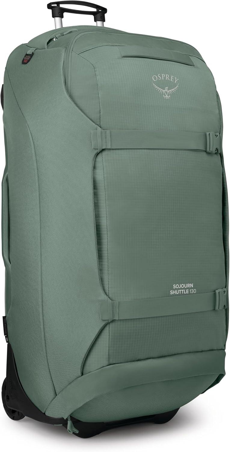 imageOsprey Sojourn Shuttle 36quot130L Wheeled Duffel Luggage Koseret GreenKoseret Green