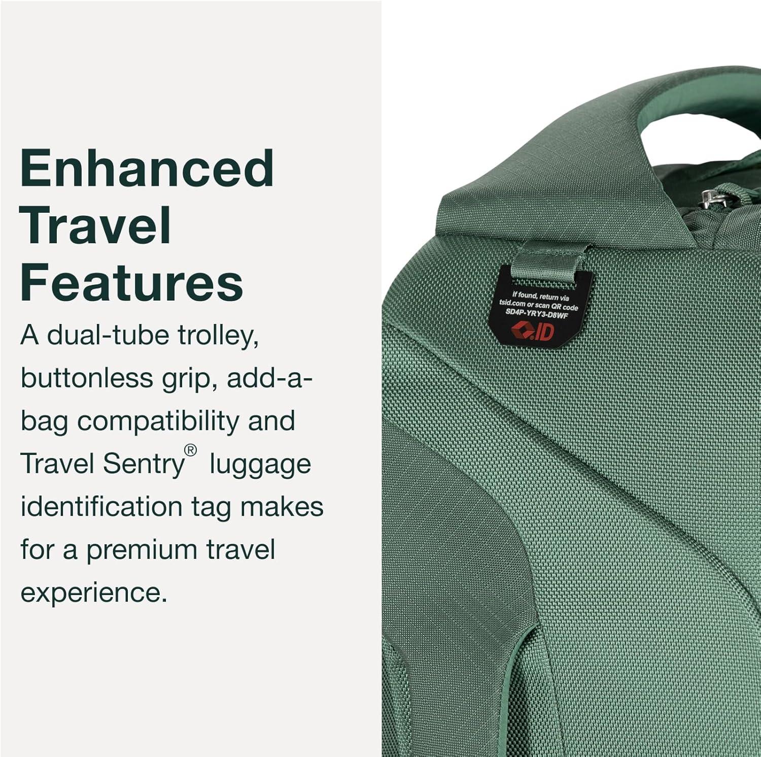 imageOsprey Sojourn Shuttle 36quot130L Wheeled Duffel Luggage Koseret GreenKoseret Green