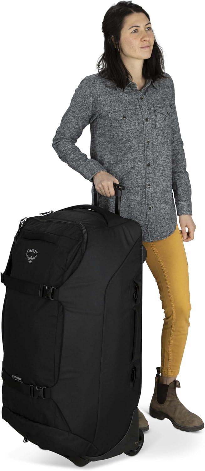 imageOsprey Sojourn Shuttle 36quot130L Wheeled Duffel Luggage Koseret GreenKoseret Green