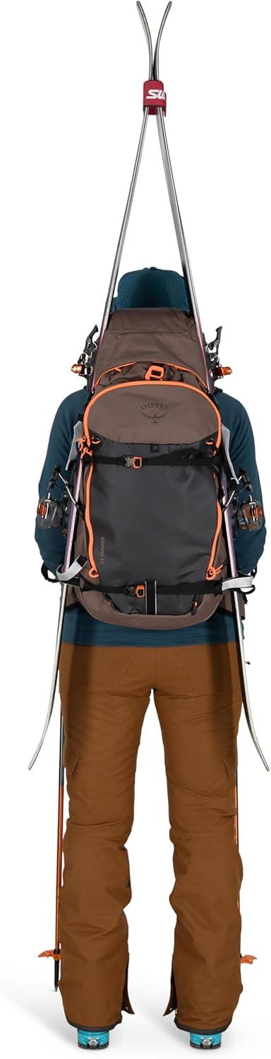 imageOsprey Sopris 32L Ski and Snowboard Backpack Avalanche Gear Carry Lightweight Backcountry Backpack for Women Ski ampamp Snowboard Carry Made with 100 Recycled Nylon Magma BrownMagma Brown