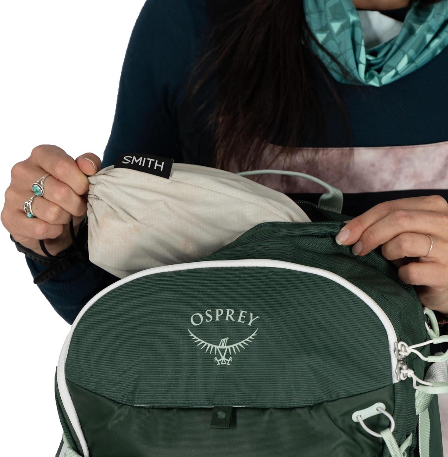 imageOsprey Sopris 32L Ski and Snowboard Backpack Avalanche Gear Carry Lightweight Backcountry Backpack for Women Ski ampamp Snowboard Carry Made with 100 Recycled Nylon Magma BrownTundra Green