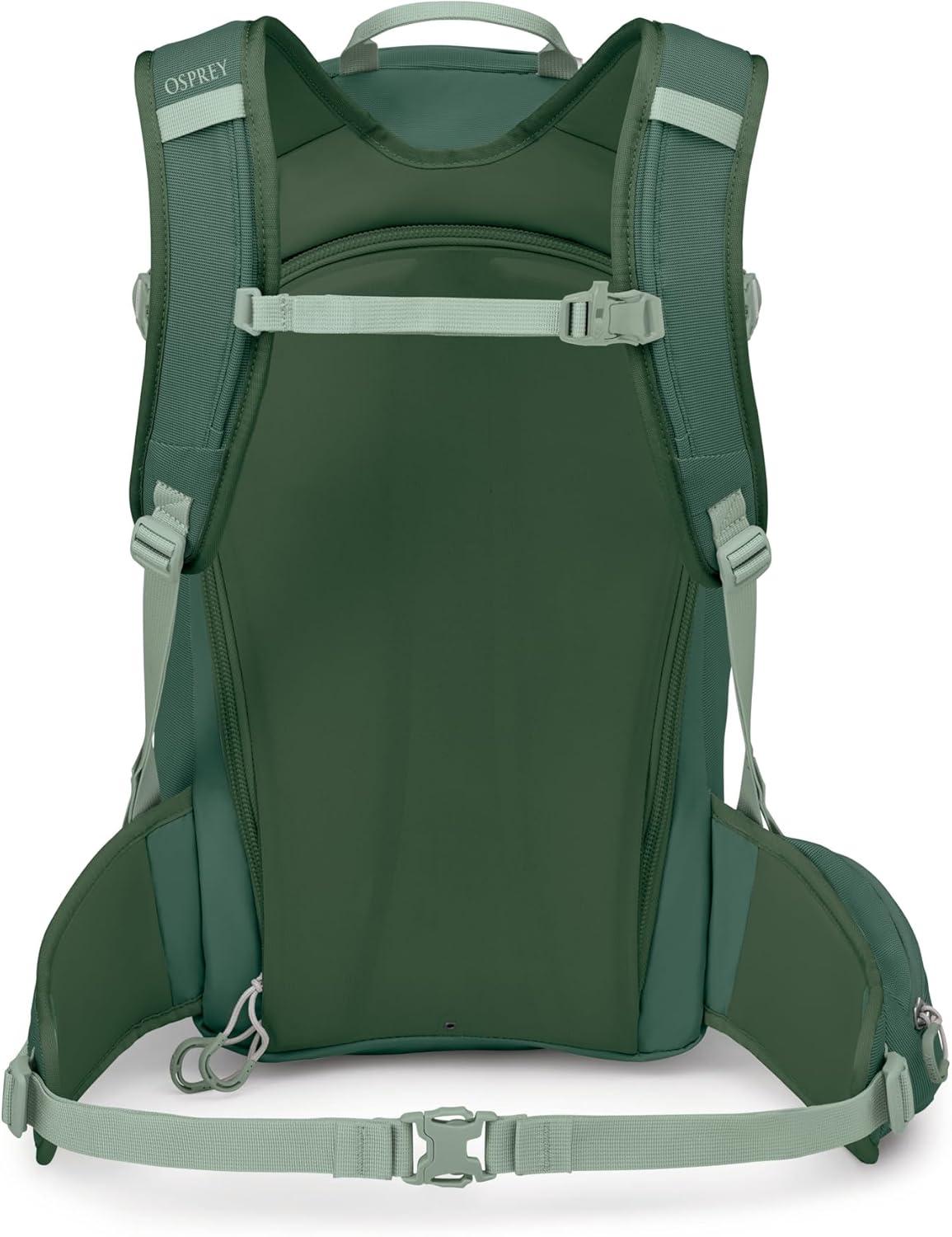 imageOsprey Sopris 32L Ski and Snowboard Backpack Avalanche Gear Carry Lightweight Backcountry Backpack for Women Ski ampamp Snowboard Carry Made with 100 Recycled Nylon Magma BrownTundra Green