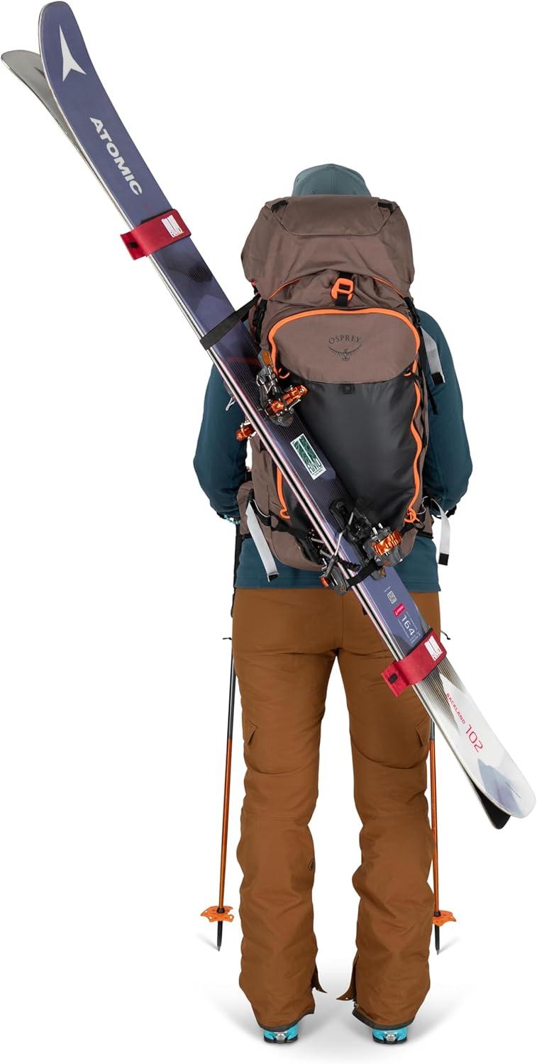 imageOsprey Sopris 32L Ski and Snowboard Backpack Avalanche Gear Carry Lightweight Backcountry Backpack for Women Ski ampamp Snowboard Carry Made with 100 Recycled Nylon Magma BrownMagma Brown