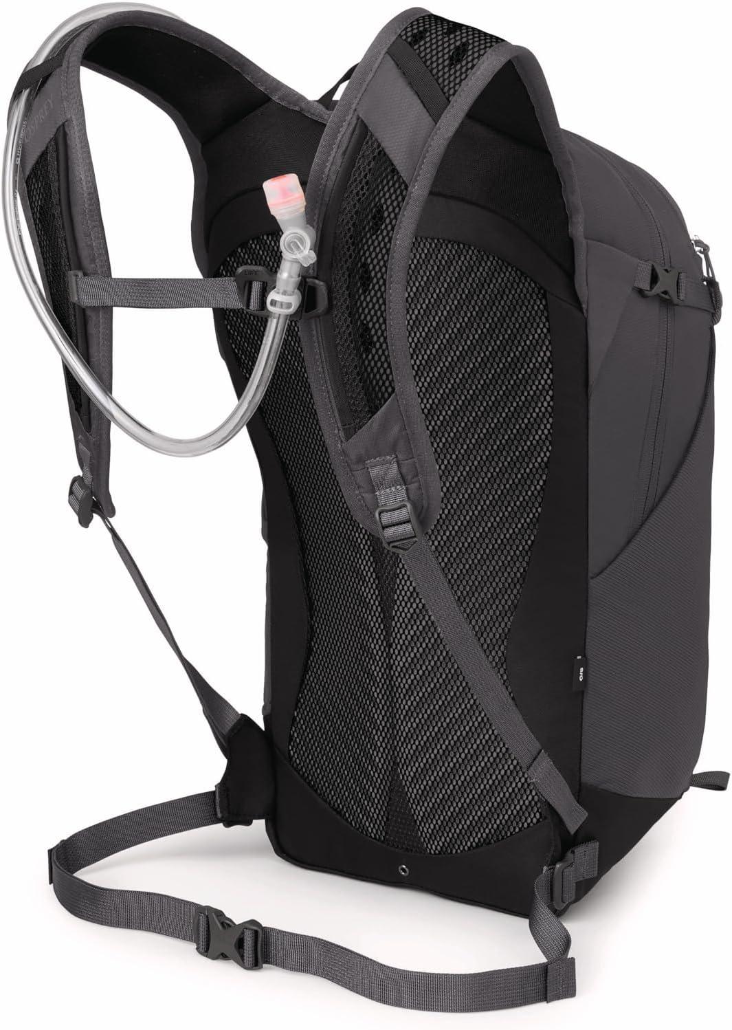 imageOsprey Sportlite 15L Lightweight Hiking Backpack with Hydraulics Reservoir for Men and Women Dark Charcoal GreyDark Charcoal Grey