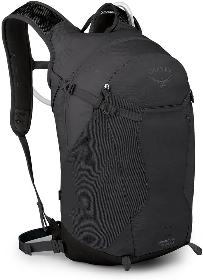 imageOsprey Sportlite 15L Lightweight Hiking Backpack with Hydraulics Reservoir for Men and Women Dark Charcoal GreyDark Charcoal Grey
