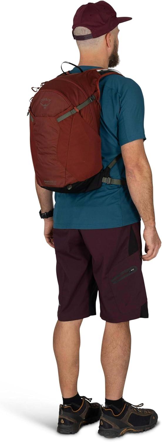 imageOsprey Sportlite 15L Lightweight Hiking Backpack with Hydraulics Reservoir for Men and Women Dark Charcoal GreyDark Charcoal Grey