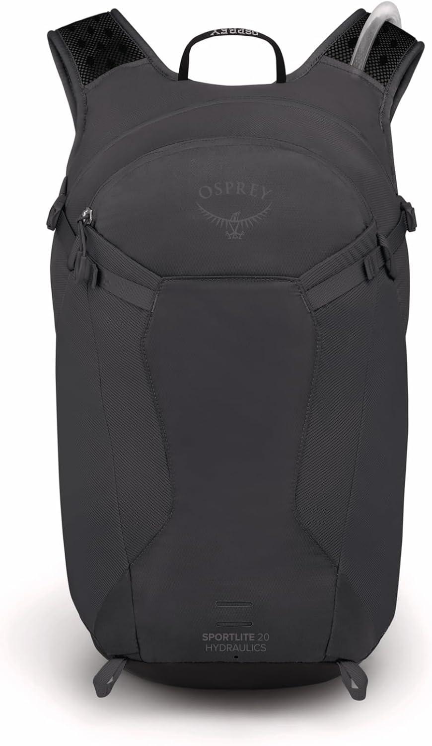 imageOsprey Sportlite 15L Lightweight Hiking Backpack with Hydraulics Reservoir for Men and Women Dark Charcoal GreyDark Charcoal Grey