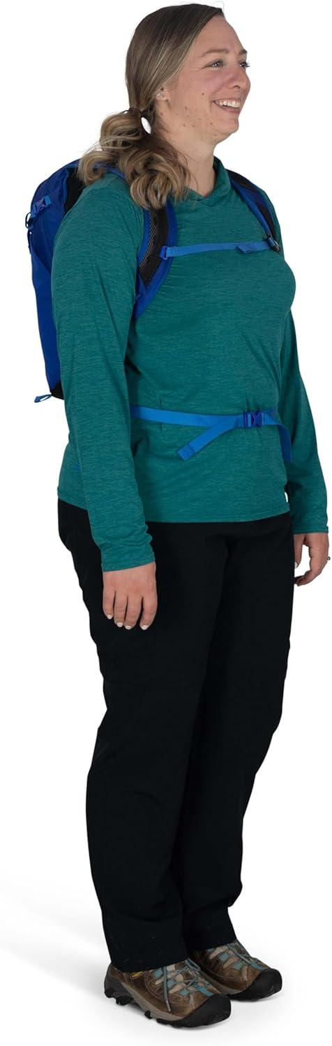 imageOsprey Sportlite 20L Unisex Hiking Backpack Pine Leaf GreenAlkalineHotspot Pink