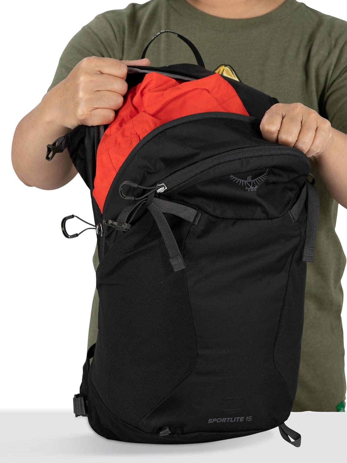 imageOsprey Sportlite 20L Unisex Hiking Backpack Pine Leaf GreenBlue Sky