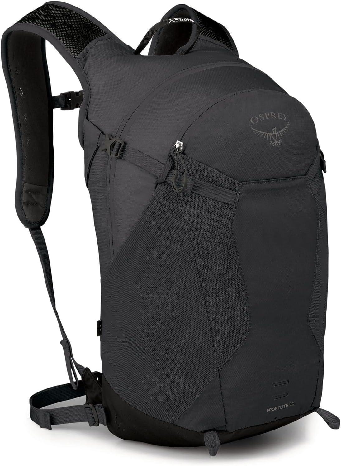 imageOsprey Sportlite 20L Unisex Hiking Backpack Pine Leaf GreenDark Charcoal Grey