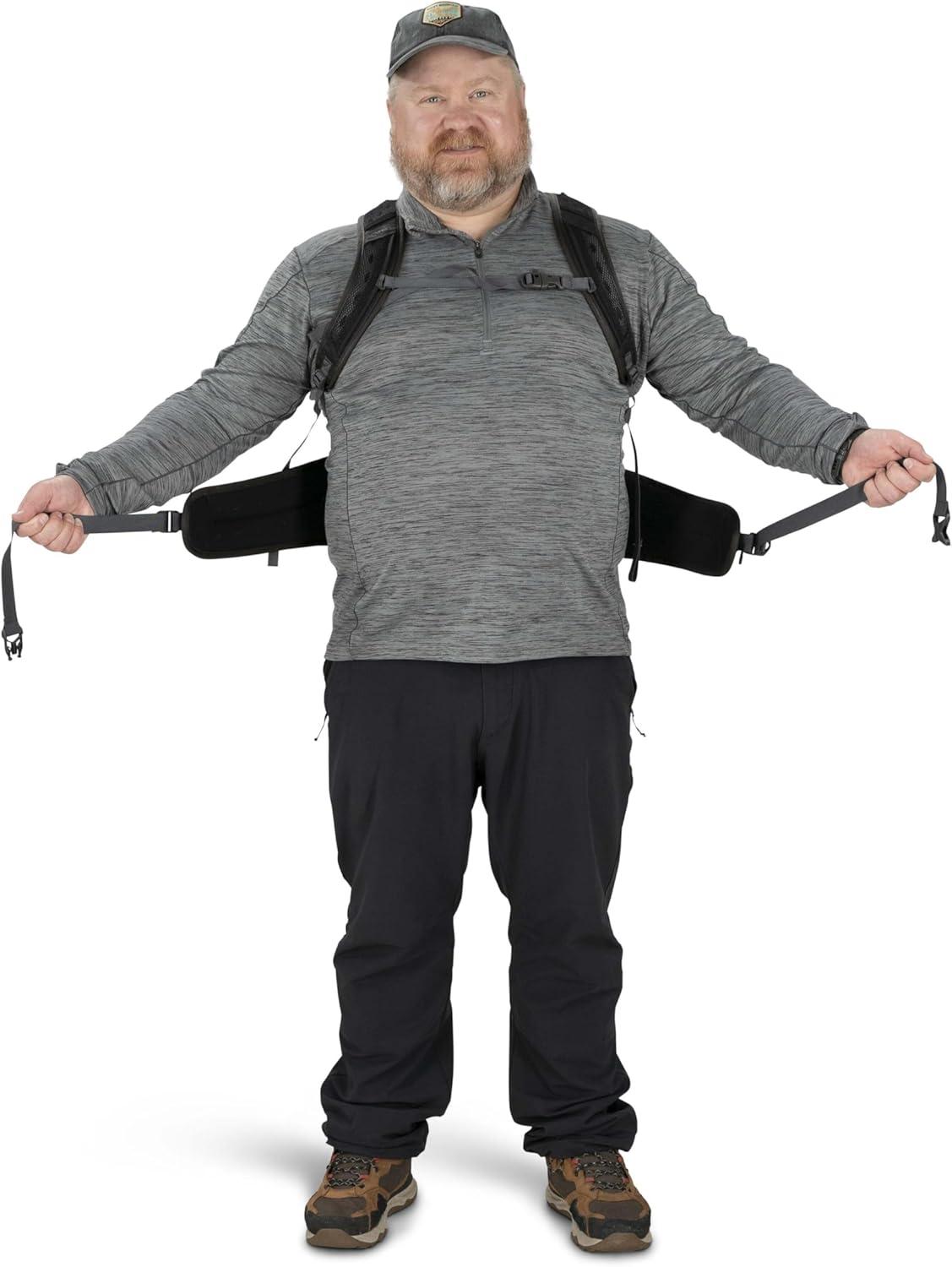 imageOsprey Sportlite 25L Lightweight Hiking Backpack for Men and Women Dark Charcoal Grey MLDark Charcoal Grey