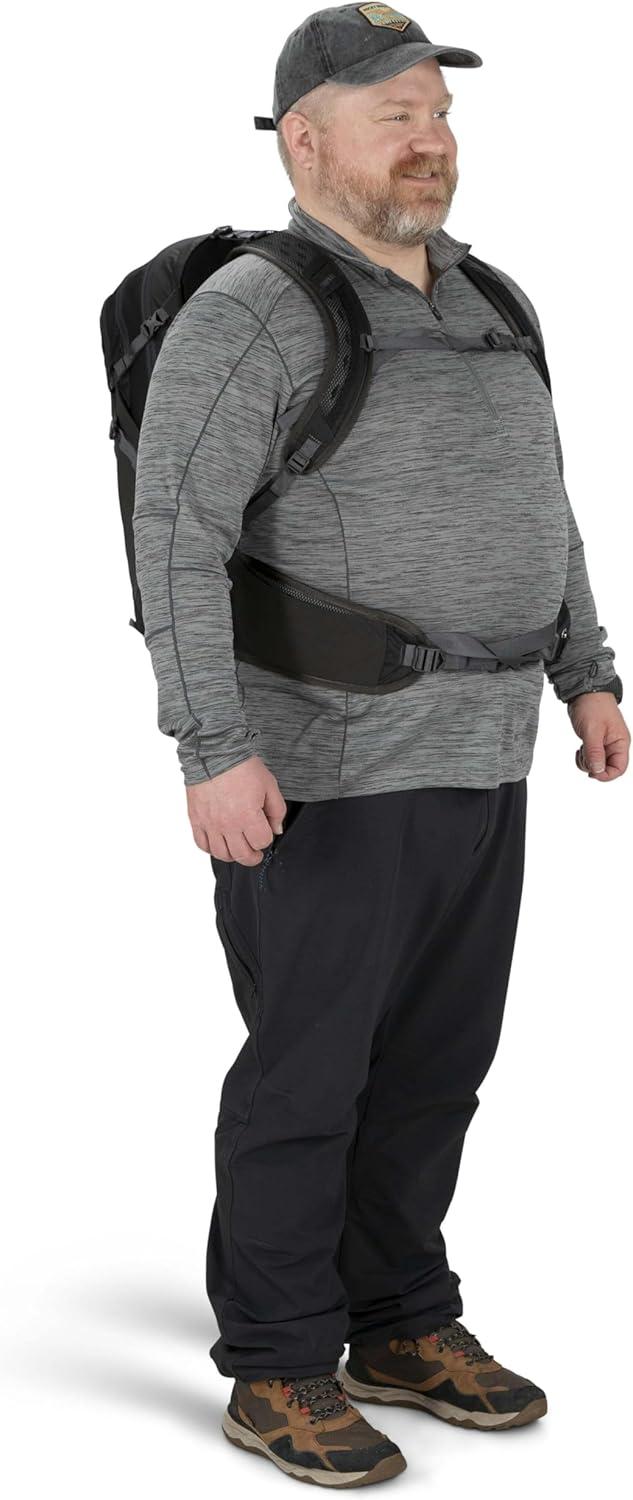 imageOsprey Sportlite 25L Lightweight Hiking Backpack for Men and Women Dark Charcoal Grey MLDark Charcoal Grey