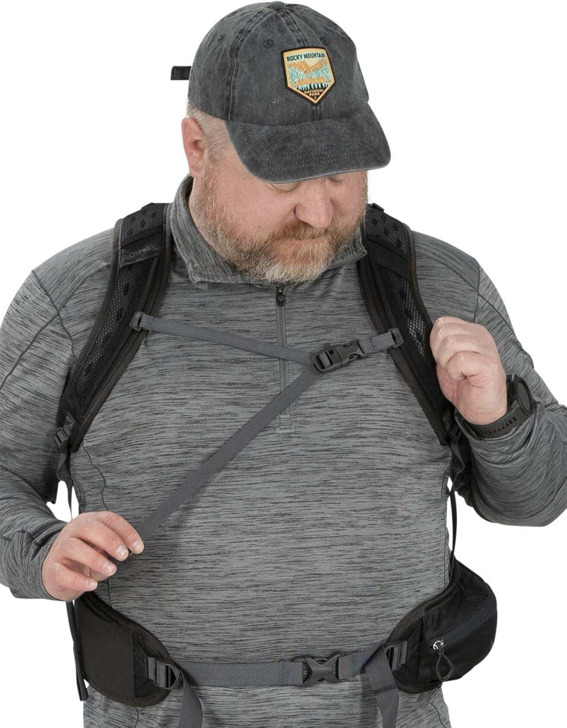 imageOsprey Sportlite 25L Lightweight Hiking Backpack for Men and Women Dark Charcoal Grey MLDark Charcoal Grey