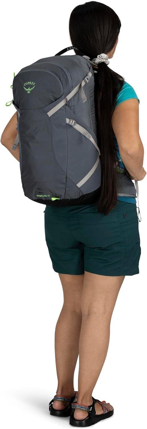 imageOsprey Sportlite 25L Lightweight Hiking Backpack for Men and Women Dark Charcoal Grey MLDark Charcoal Grey