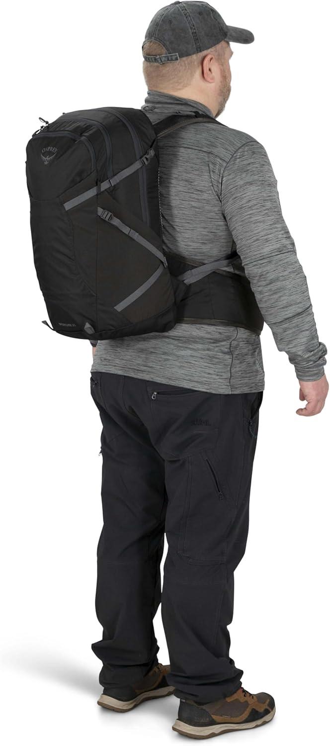 imageOsprey Sportlite 25L Lightweight Hiking Backpack for Men and Women Dark Charcoal Grey MLDark Charcoal Grey