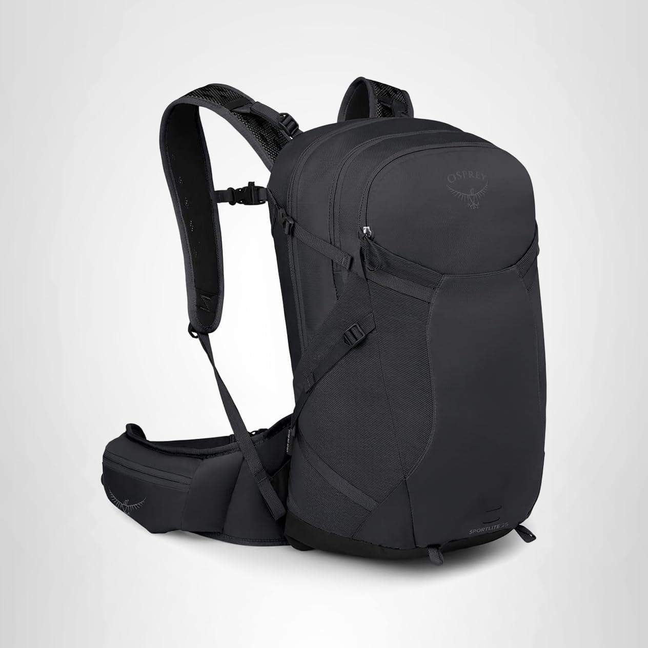 imageOsprey Sportlite 25L Lightweight Hiking Backpack for Men and Women Dark Charcoal Grey MLDark Charcoal Grey