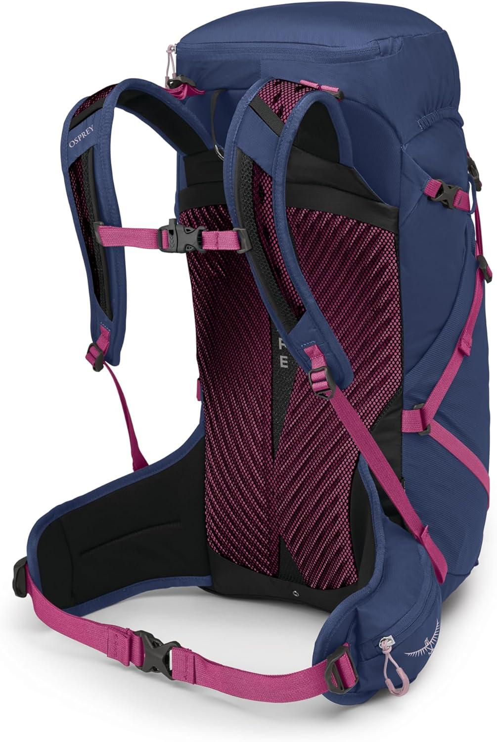 imageOsprey Sportlite 30L Lightweight Hiking Backpack for Men and Women AlkalineHotspot Pink SMAlkalineHotspot Pink