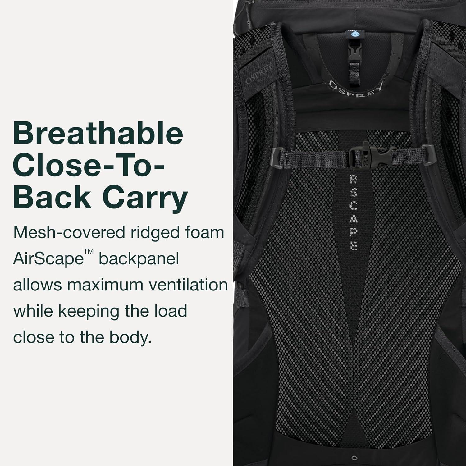 imageOsprey Sportlite 30L Lightweight Hiking Backpack for Men and Women AlkalineHotspot Pink SMDark Charcoal Grey