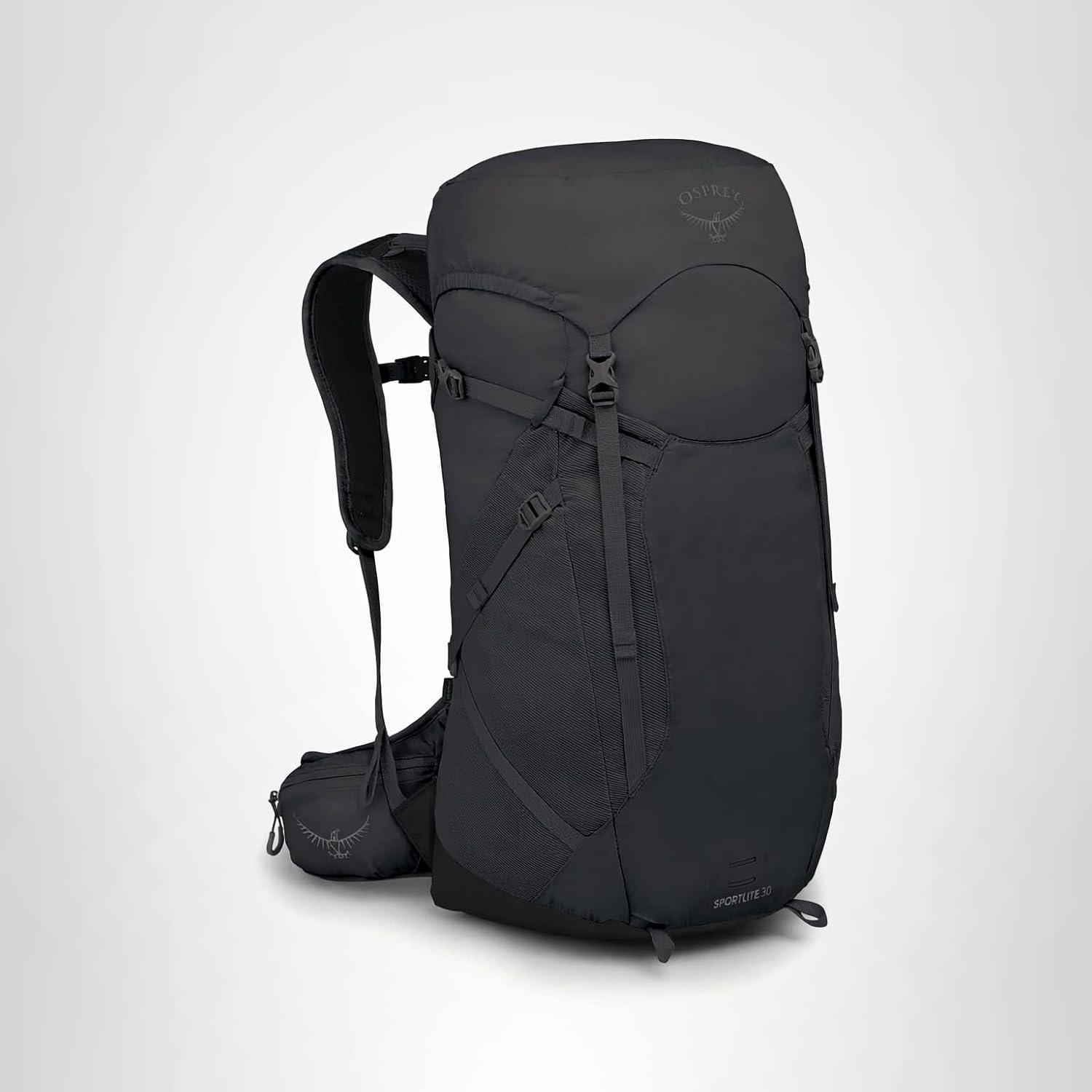 imageOsprey Sportlite 30L Lightweight Hiking Backpack for Men and Women AlkalineHotspot Pink SMDark Charcoal Grey