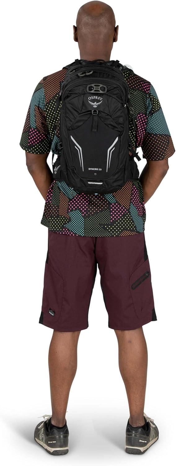 imageOsprey Syncro 20L Mens Hiking Backpack with Hydraulics Reservoir Primavera YellowBlack