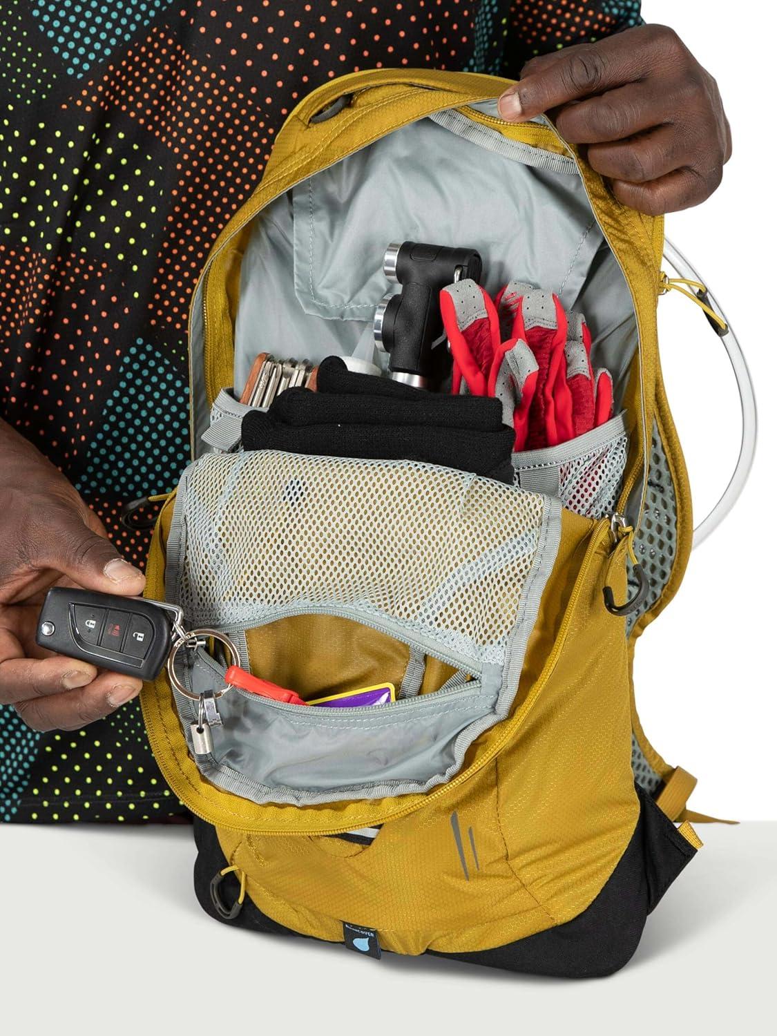 imageOsprey Syncro 20L Mens Hiking Backpack with Hydraulics Reservoir Primavera YellowBlack