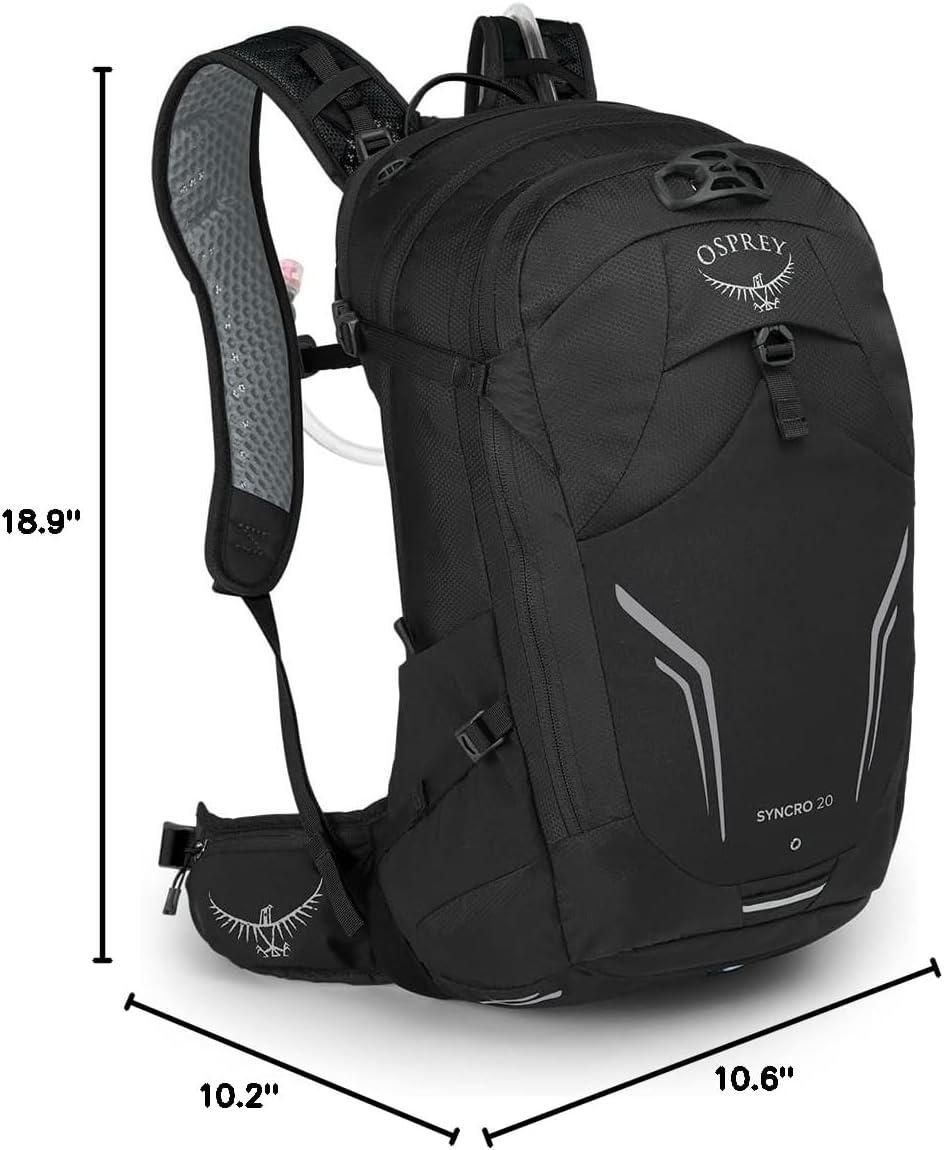 imageOsprey Syncro 20L Mens Hiking Backpack with Hydraulics Reservoir Primavera YellowBlack