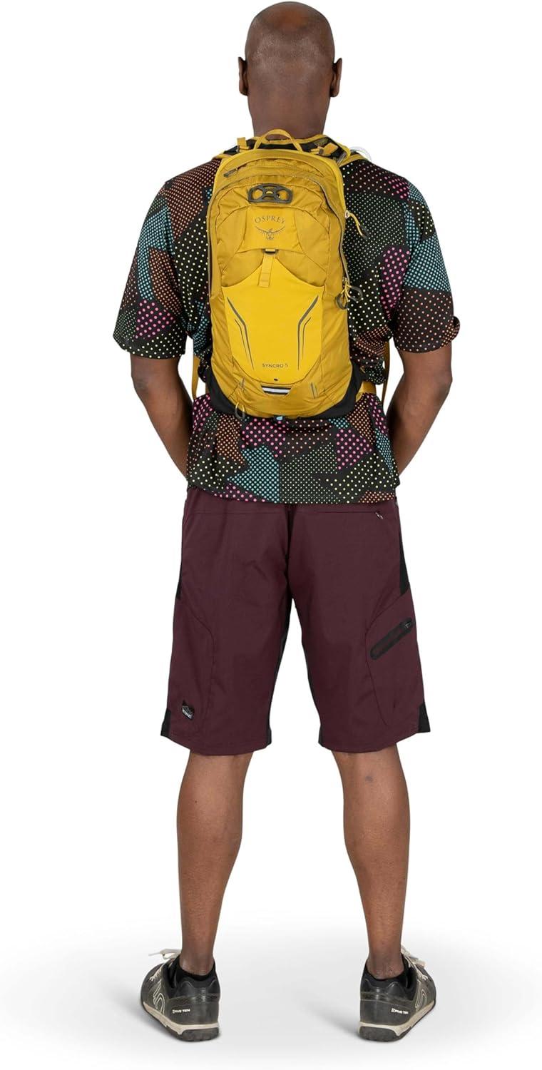 imageOsprey Syncro 20L Mens Hiking Backpack with Hydraulics Reservoir Primavera YellowCoal Grey
