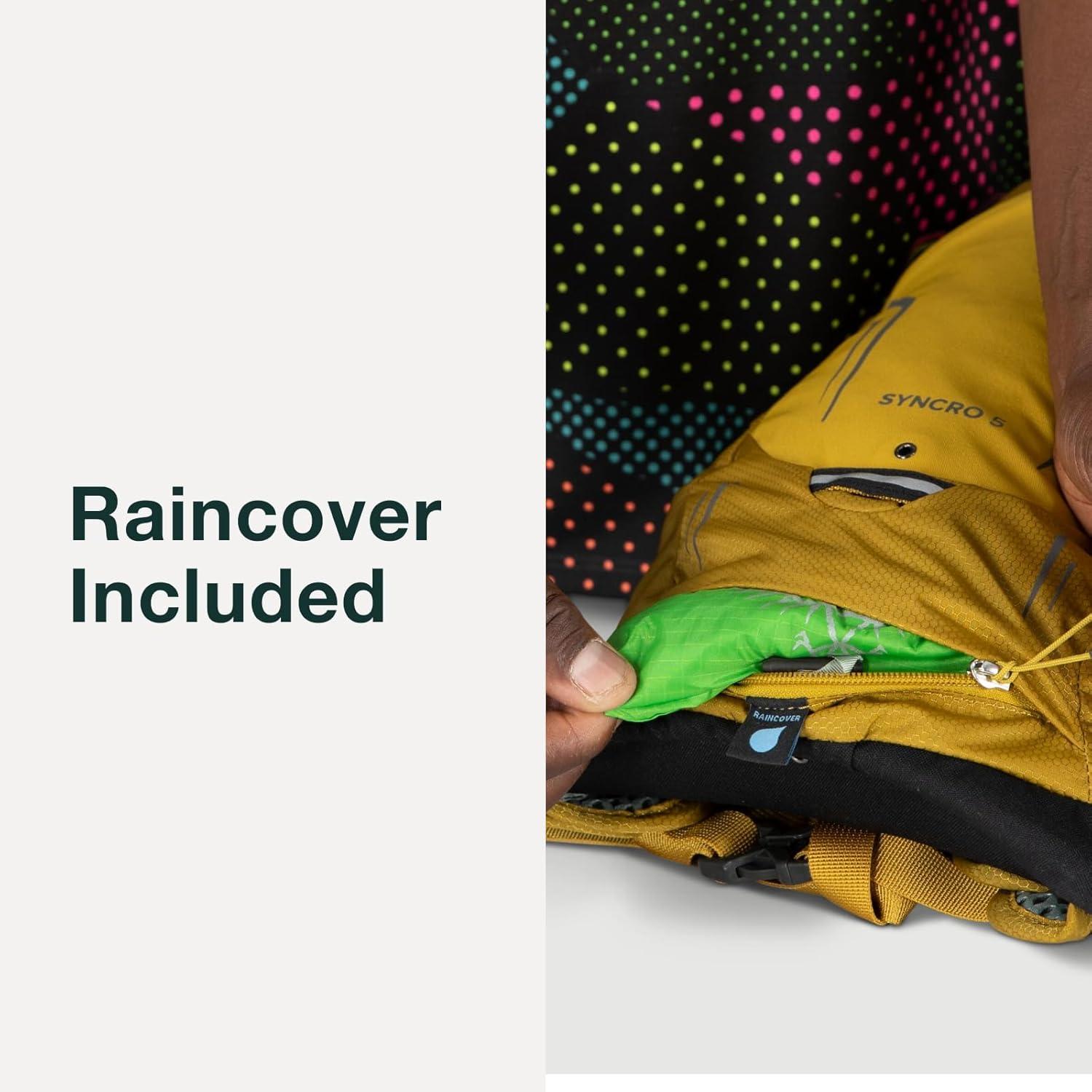 imageOsprey Syncro 20L Mens Hiking Backpack with Hydraulics Reservoir Primavera YellowCoal Grey