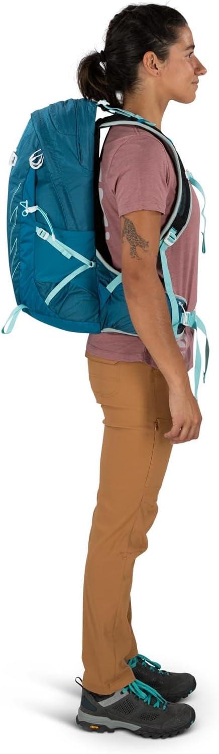 imageOsprey Talon Earth 22L Unisex Hiking Backpack Glacier GreyOcean Blue