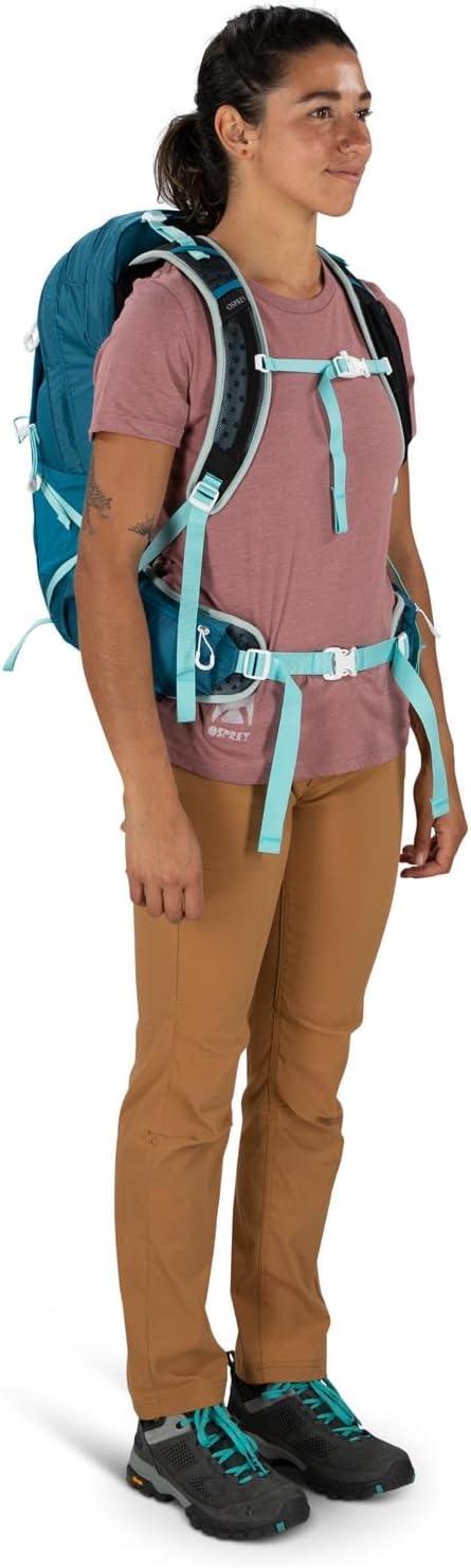 imageOsprey Talon Earth 22L Unisex Hiking Backpack Glacier GreyOcean Blue